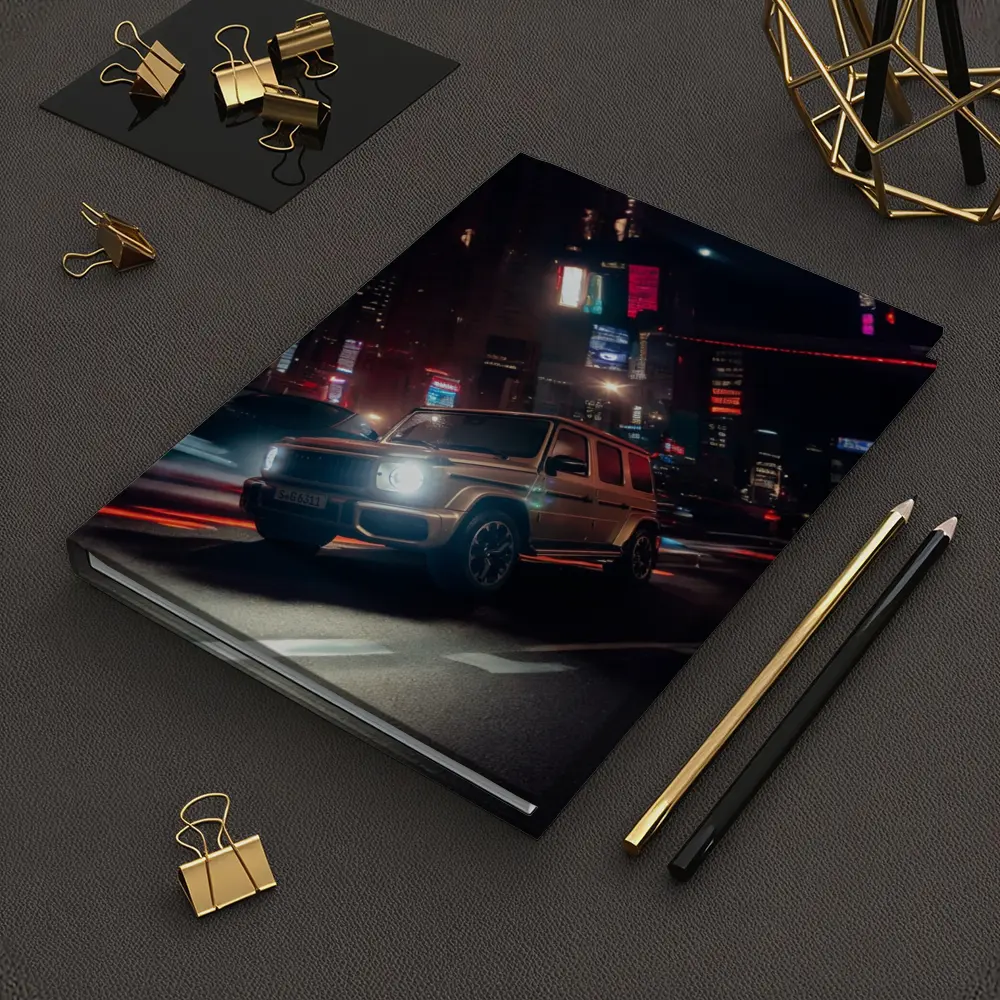 Mercedes AMG G Class Neon City Night – Notebooks