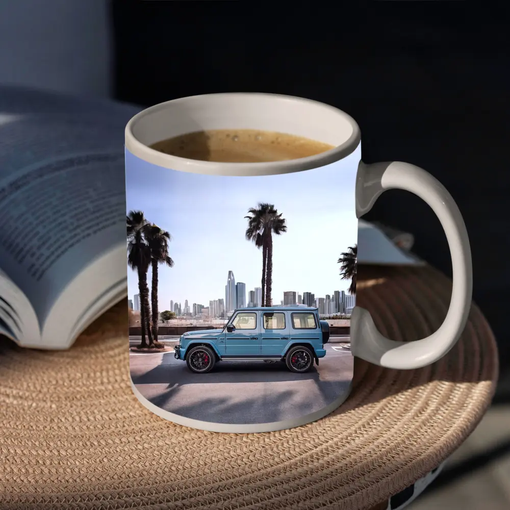 Mercedes AMG G Class Blue City Palms – Mugs