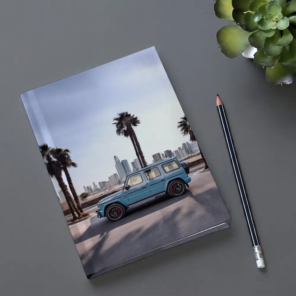 Mercedes AMG G Class Blue City Palms – Notebooks