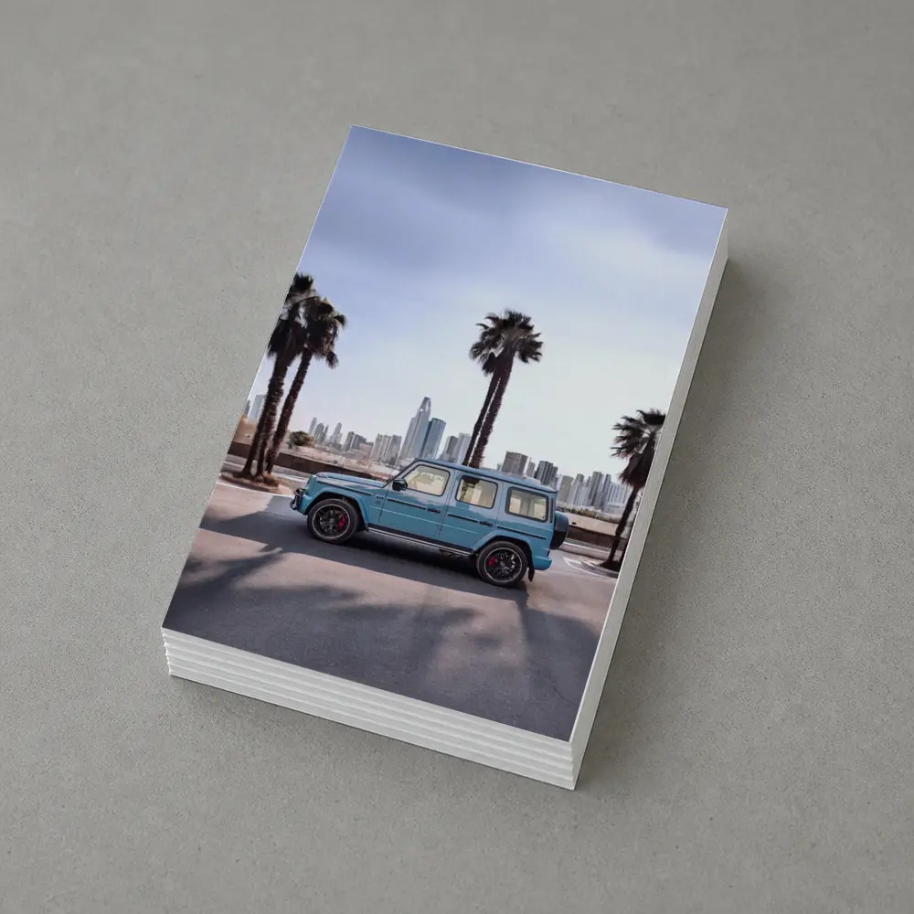 Mercedes AMG G Class Blue City Palms – Postcards