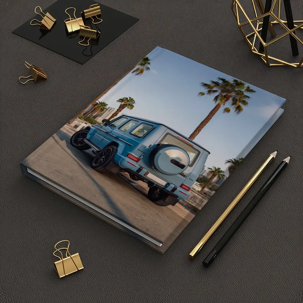 Mercedes AMG G Wagen Blue Palm Trees City – Notebooks