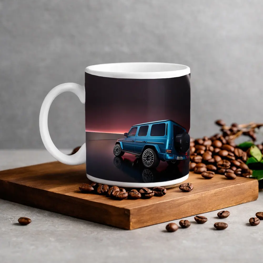 Mercedes AMG G Class Blue Studio Light – Mugs