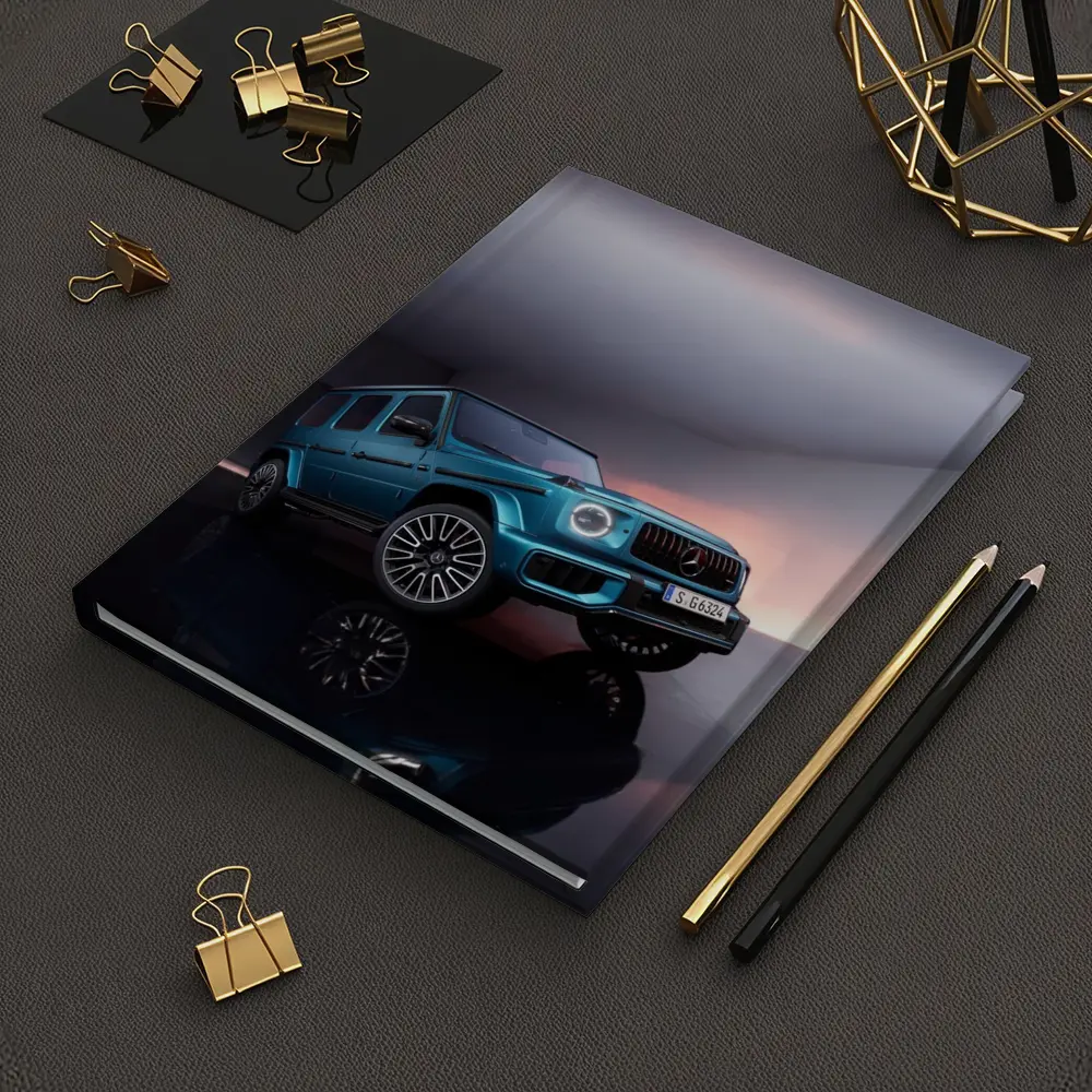 Mercedes AMG G Class Blue Studio Shot – Notebooks
