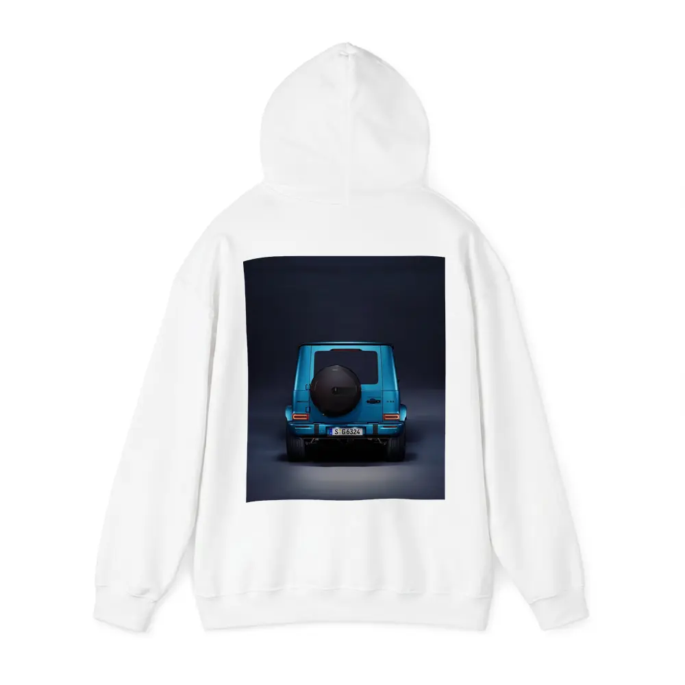Mercedes AMG G Class Blue Studio Rear – Hoodies