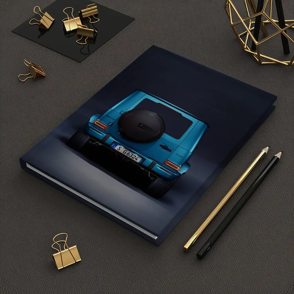 Mercedes AMG G Class Blue Studio Rear – Notebooks