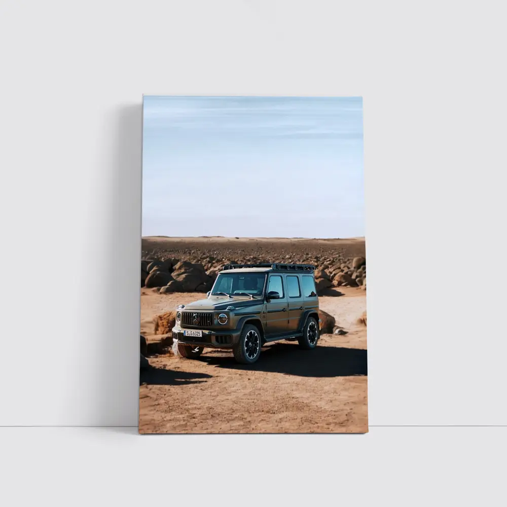 Mercedes G Class Desert Sandy Terrain – Wall Art