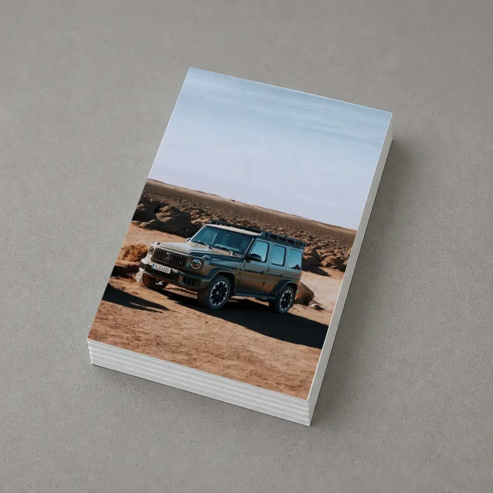Mercedes G Class Desert Sandy Terrain – Postcards
