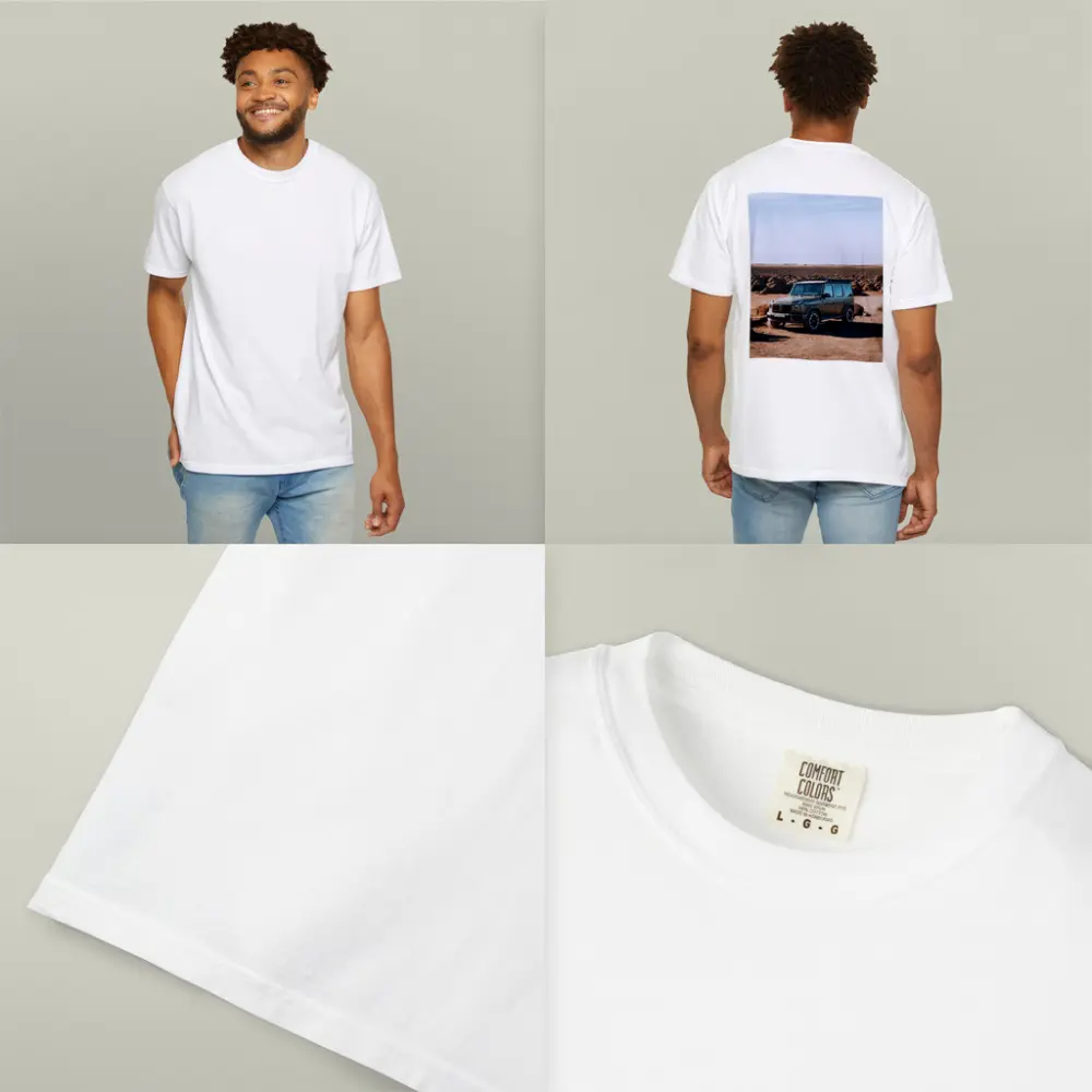 Mercedes G Class Desert Sandy Terrain – T-Shirts