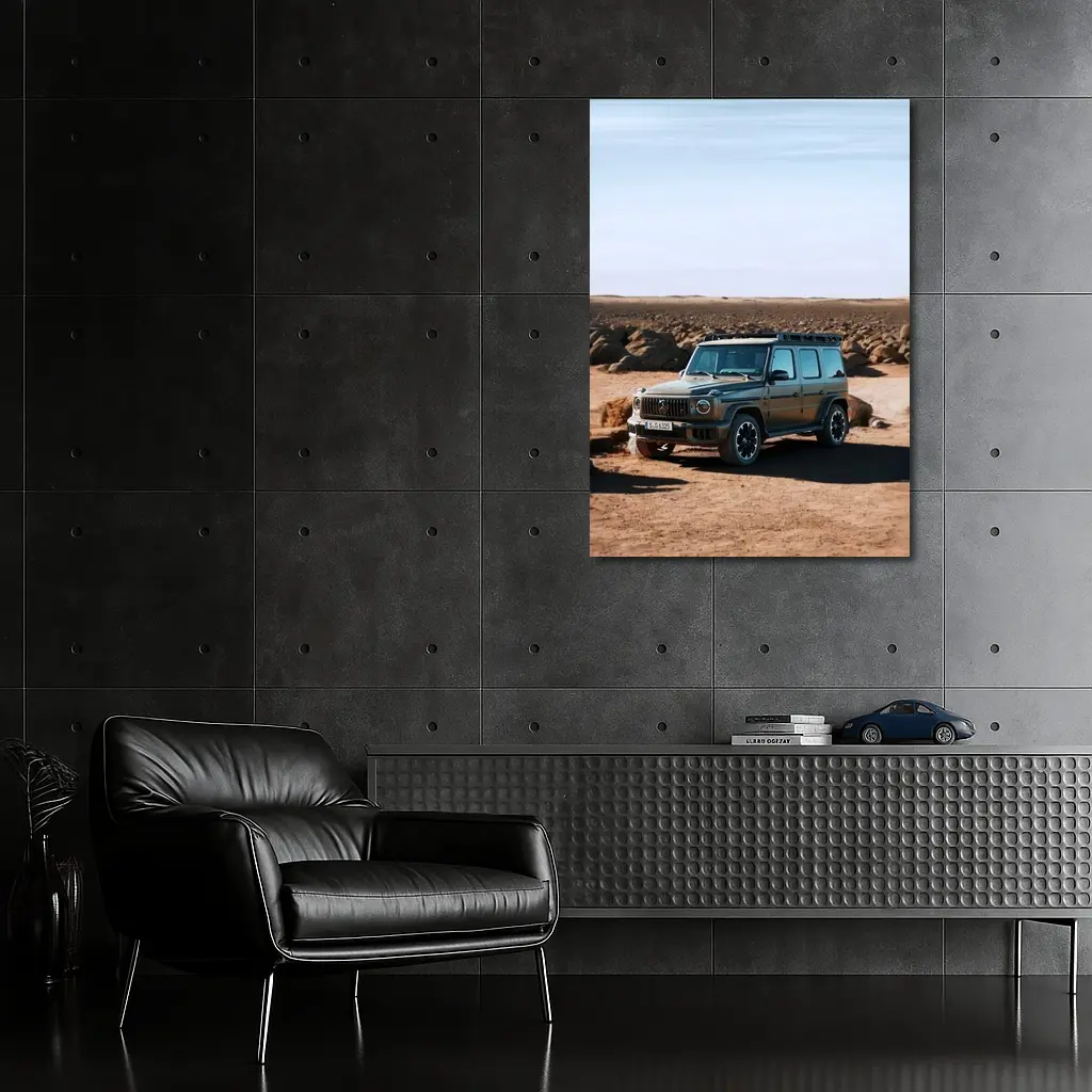 Mercedes G Class Desert Sandy Terrain – Wall Art