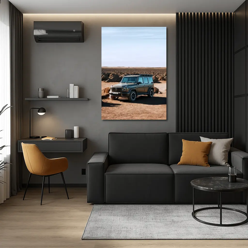 Mercedes G Class Desert Sandy Terrain – Wall Art