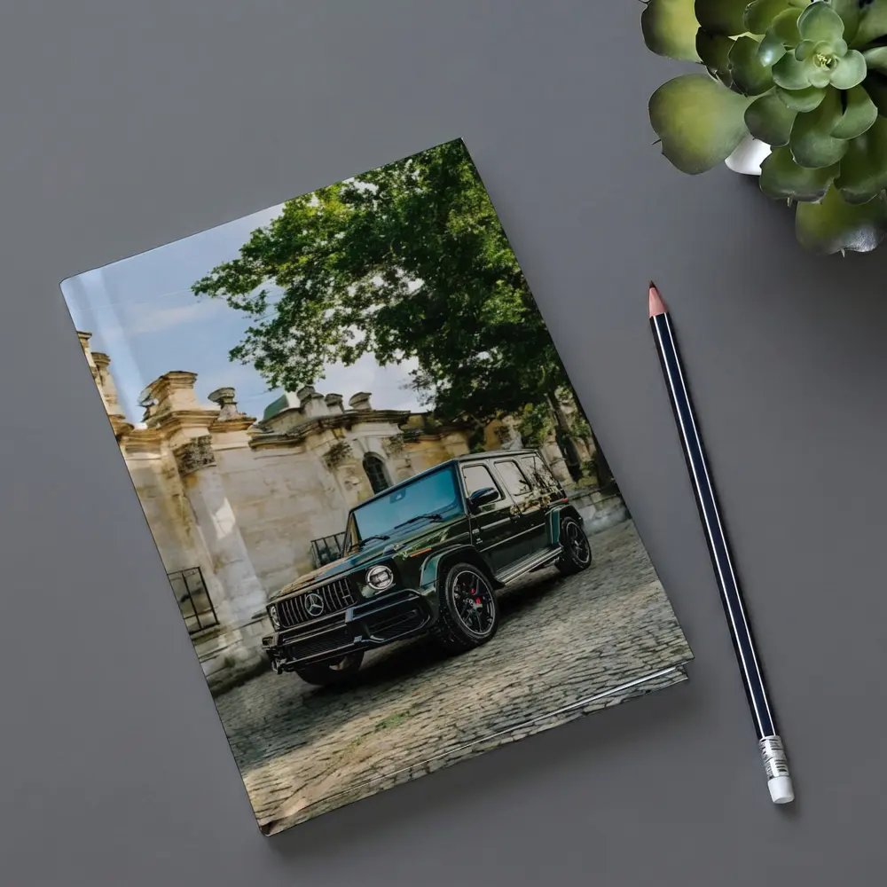 Mercedes AMG G Class Green Old Town Street – Notebooks
