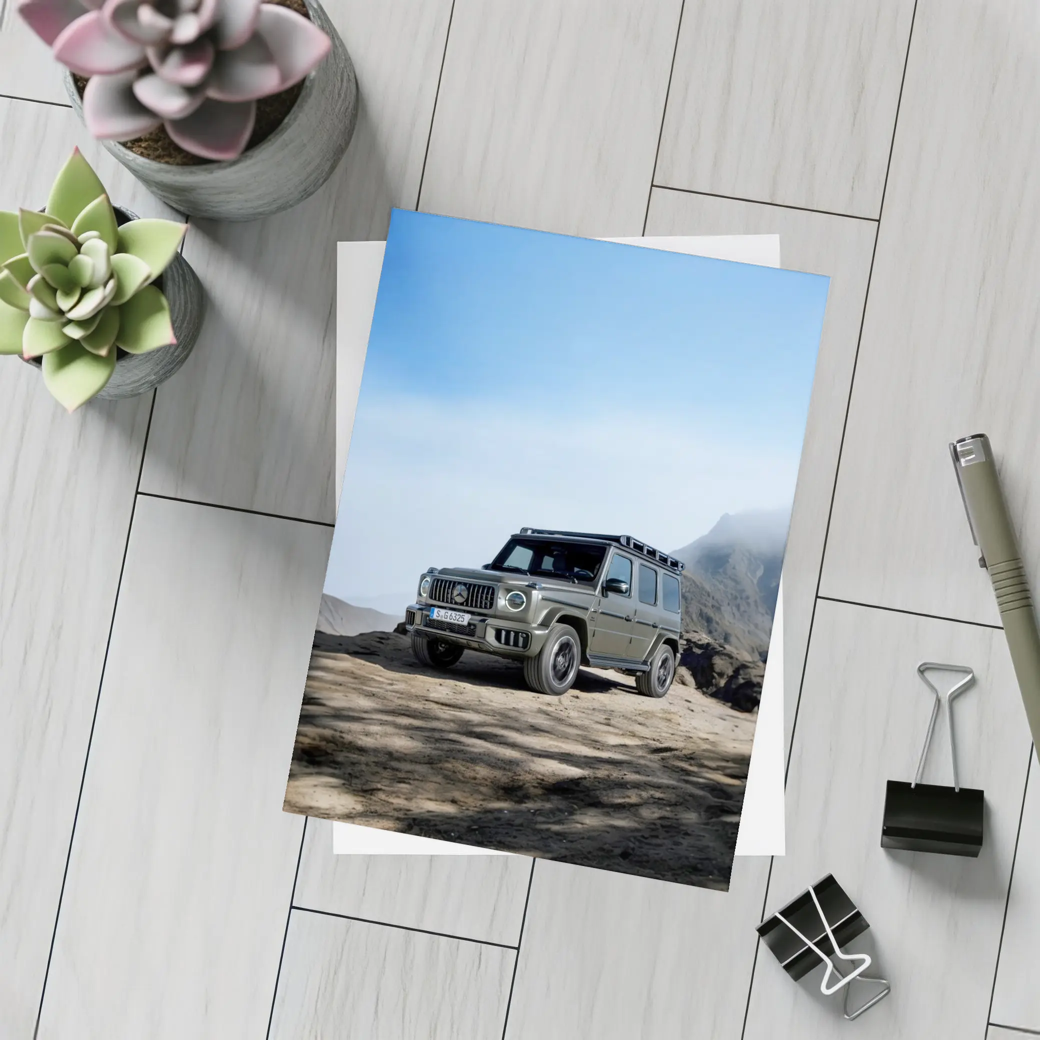 Mercedes AMG G Class Green Mountain Trail – Postcards