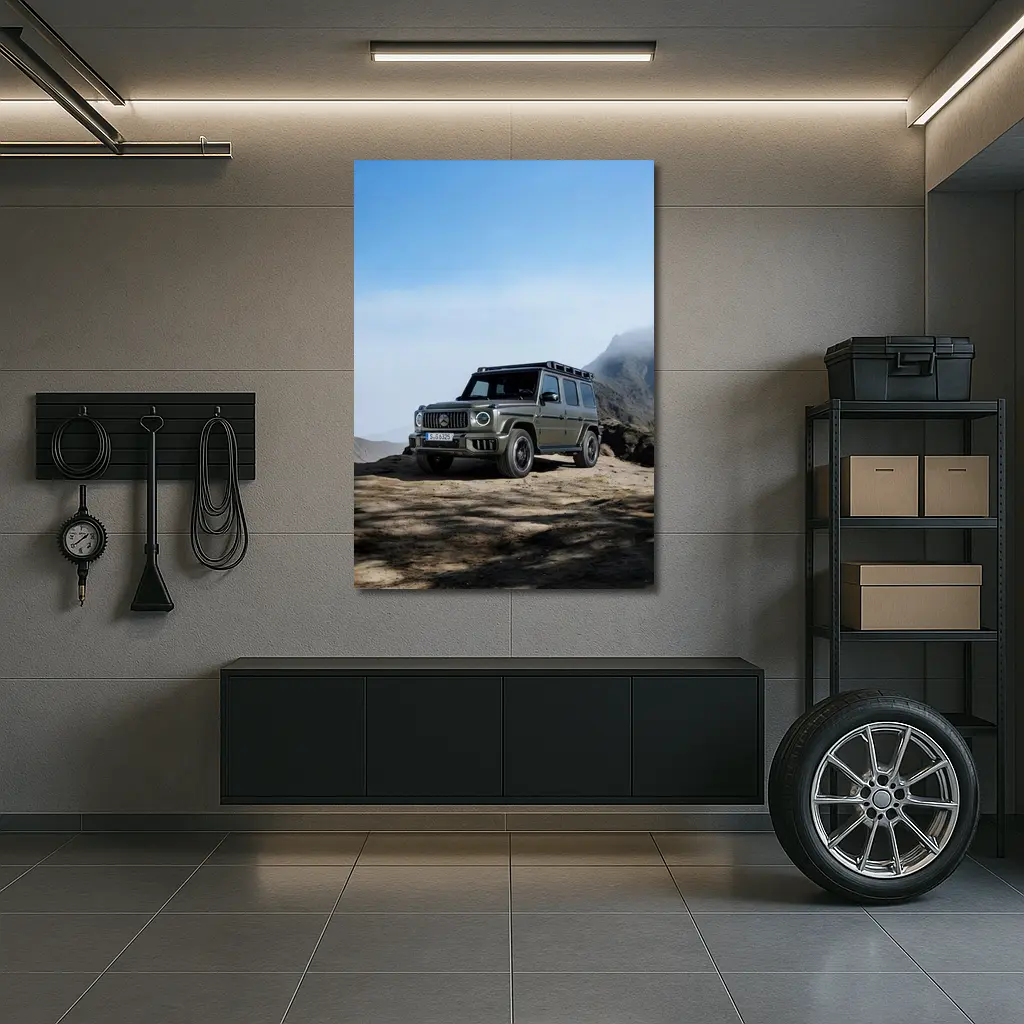 Mercedes AMG G Class Green Mountain Trail – Wall Art