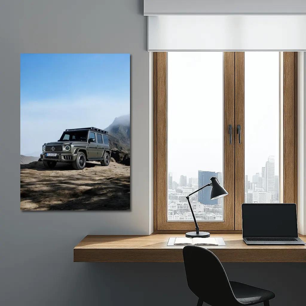 Mercedes AMG G Class Green Mountain Trail – Wall Art