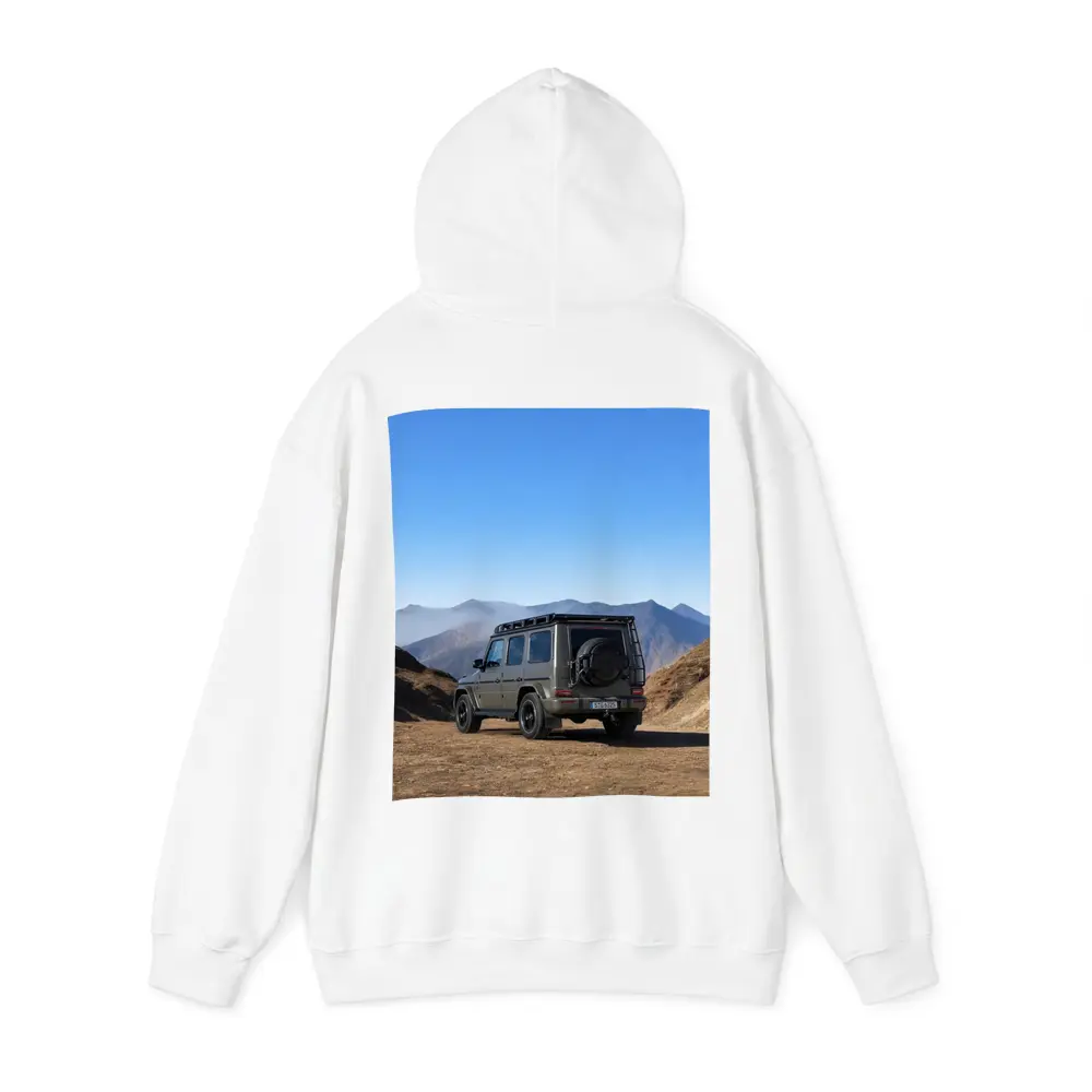 Mercedes AMG G Class Mountains Desert Landscape – Hoodies