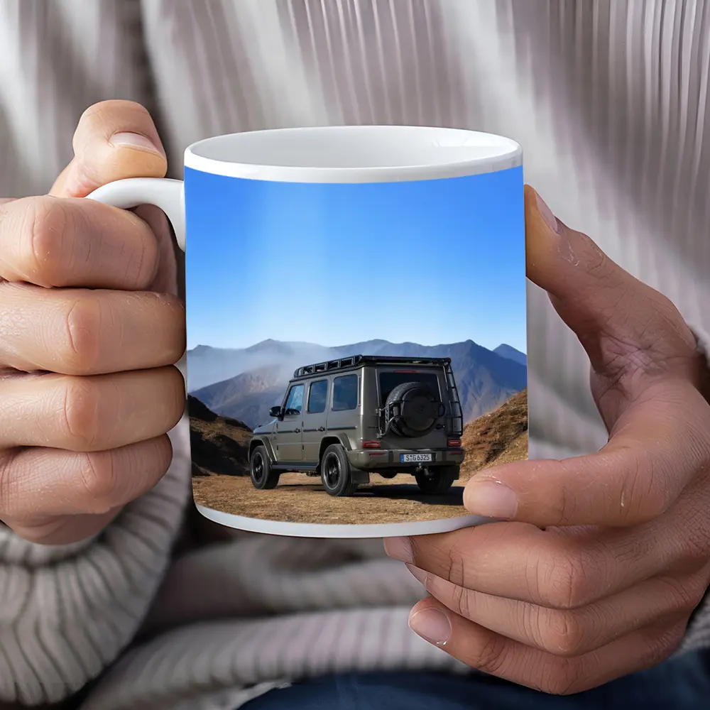Mercedes AMG G Class Mountains Desert Landscape – Mugs