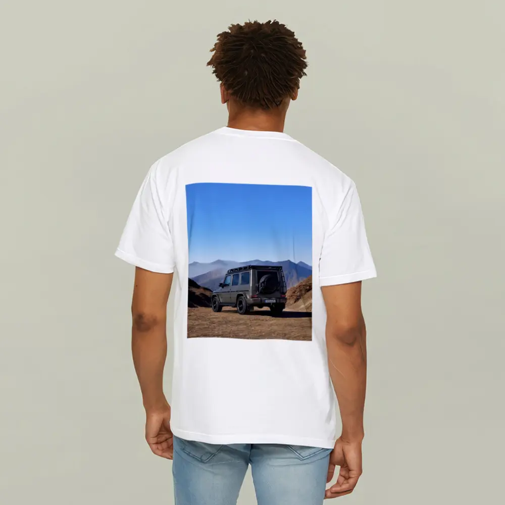 Mercedes AMG G Class Mountains Desert Landscape – T-Shirts