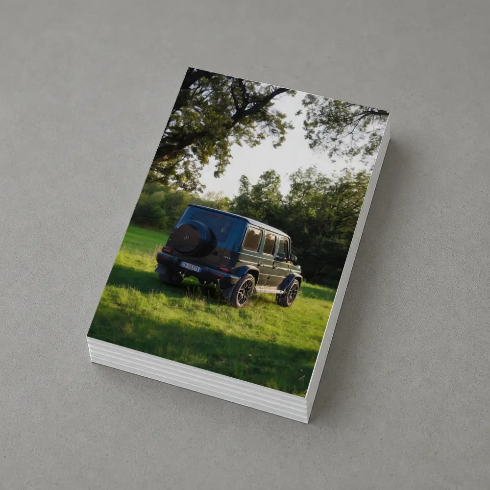 Mercedes AMG G Class Green Meadow – Postcards