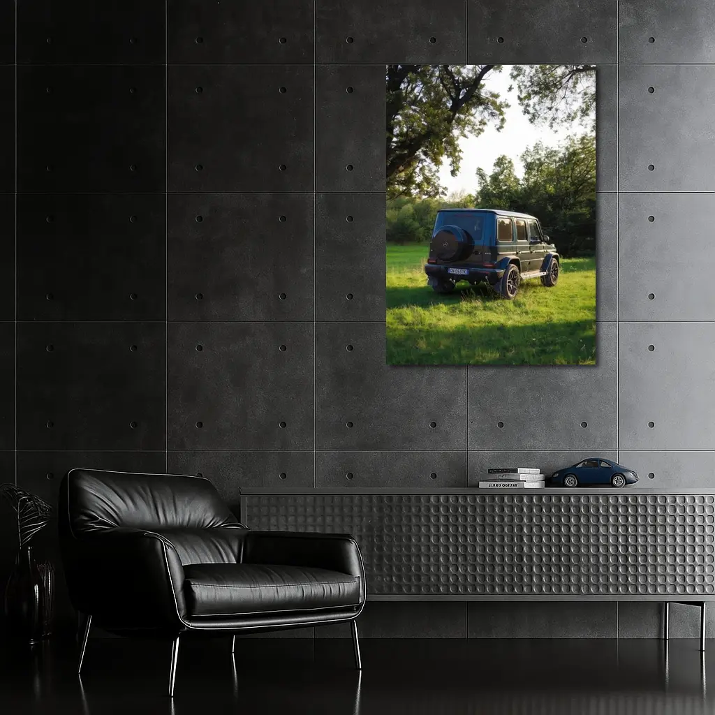 Mercedes AMG G Class Green Meadow – Wall Art