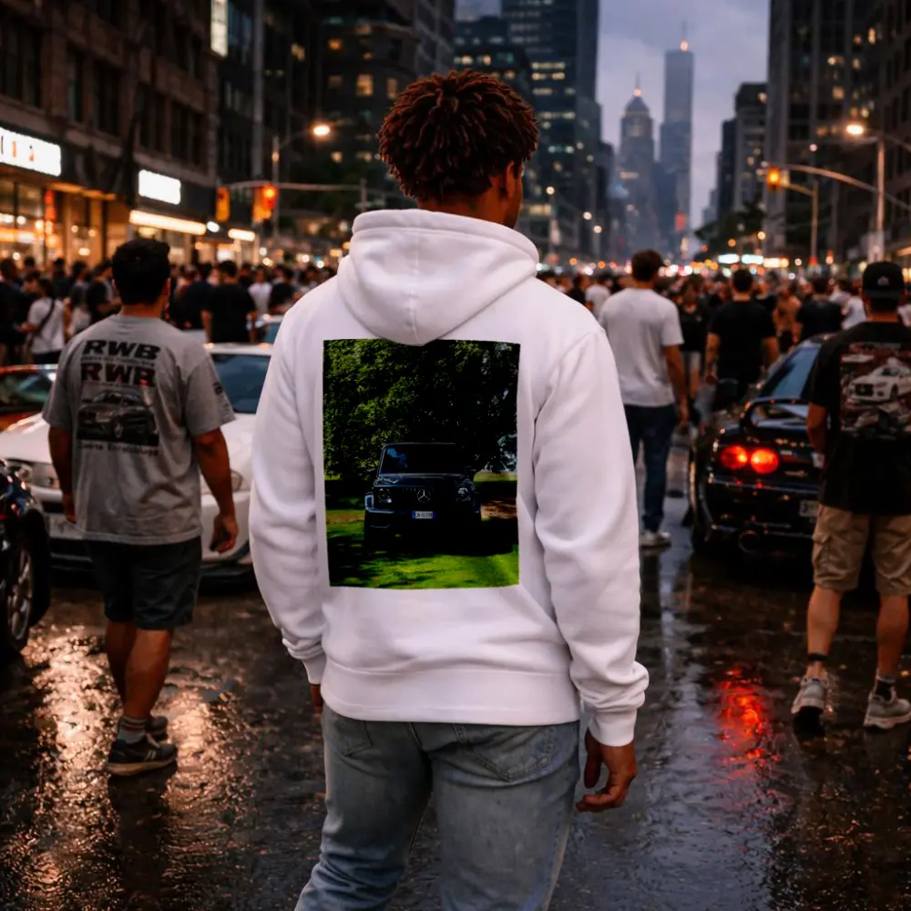 Mercedes AMG G Class Green Park Setting – Hoodies