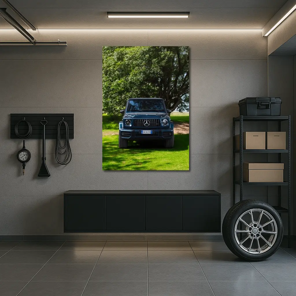 Mercedes AMG G Class Green Park Setting – Wall Art