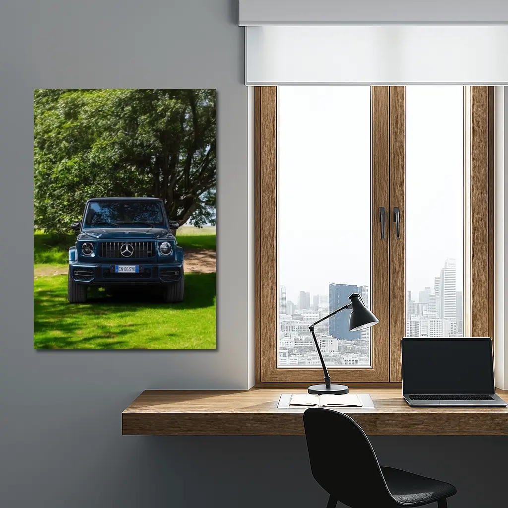 Mercedes AMG G Class Green Park Setting – Wall Art