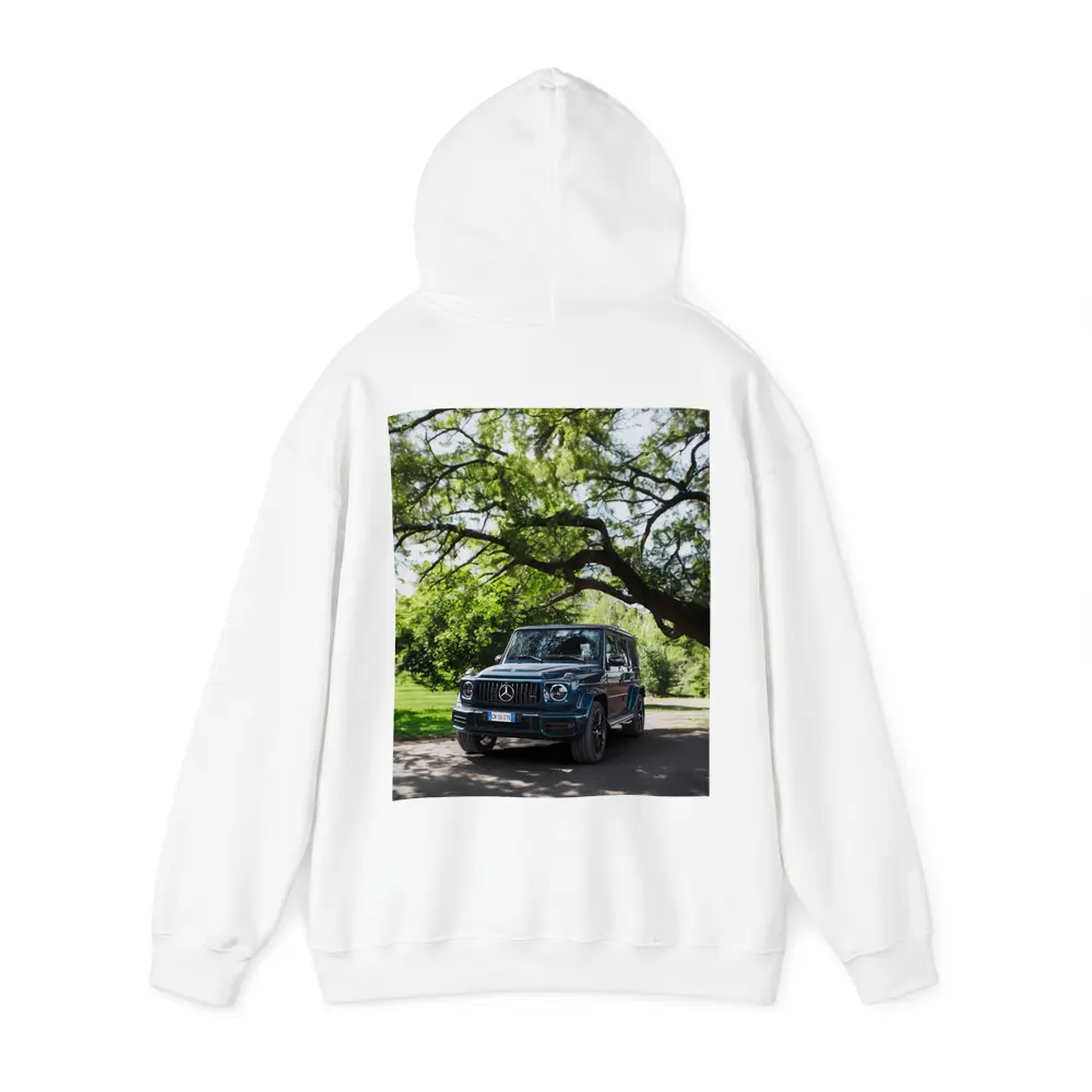 Mercedes AMG G Class Under Green Trees – Hoodies