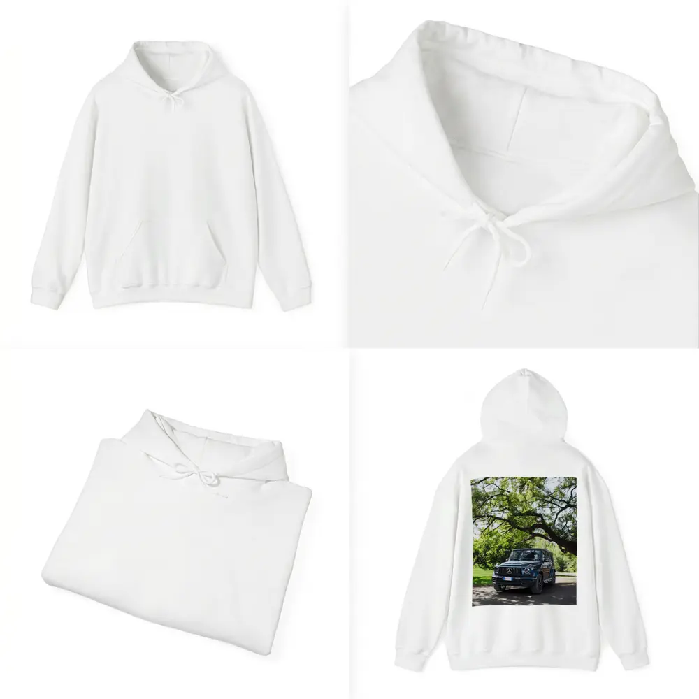 Mercedes AMG G Class Under Green Trees – Hoodies