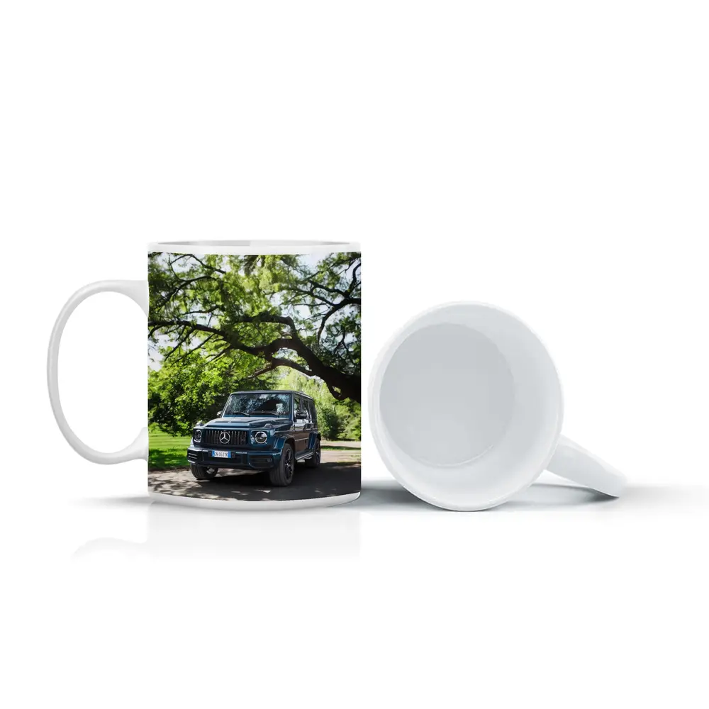 Mercedes AMG G Class Under Green Trees – Mugs