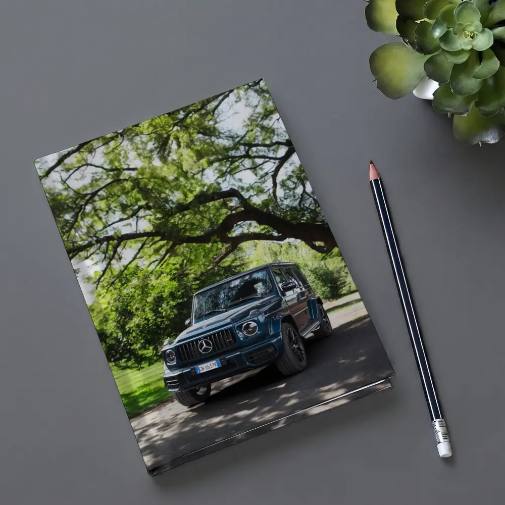 Mercedes AMG G Class Under Green Trees – Notebooks