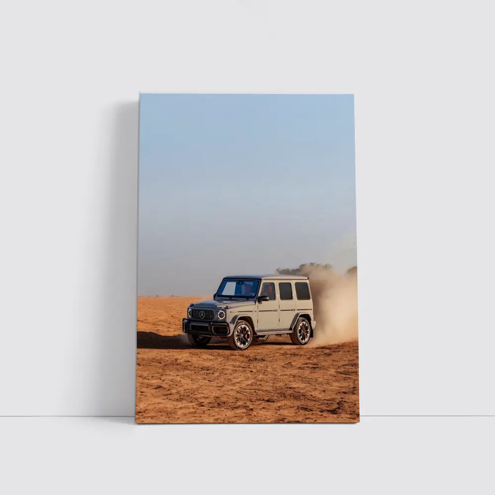 Mercedes AMG G Class Desert Dust Drive – Wall Art