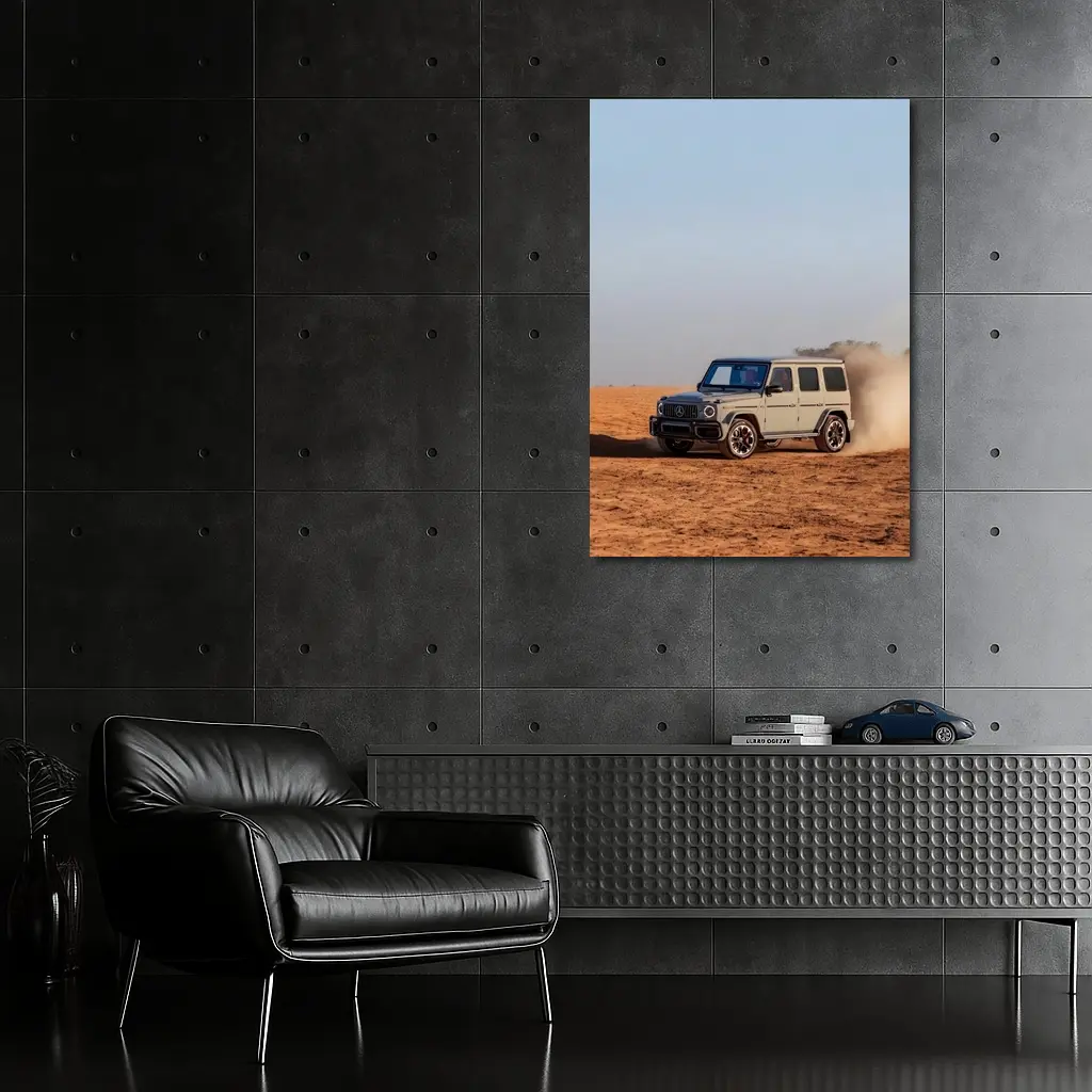 Mercedes AMG G Class Desert Dust Drive – Wall Art