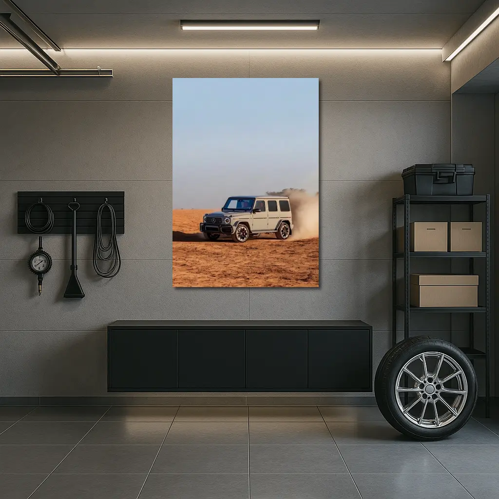 Mercedes AMG G Class Desert Dust Drive – Wall Art