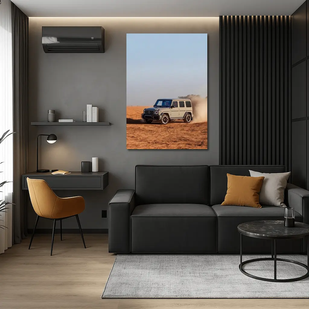 Mercedes AMG G Class Desert Dust Drive – Wall Art