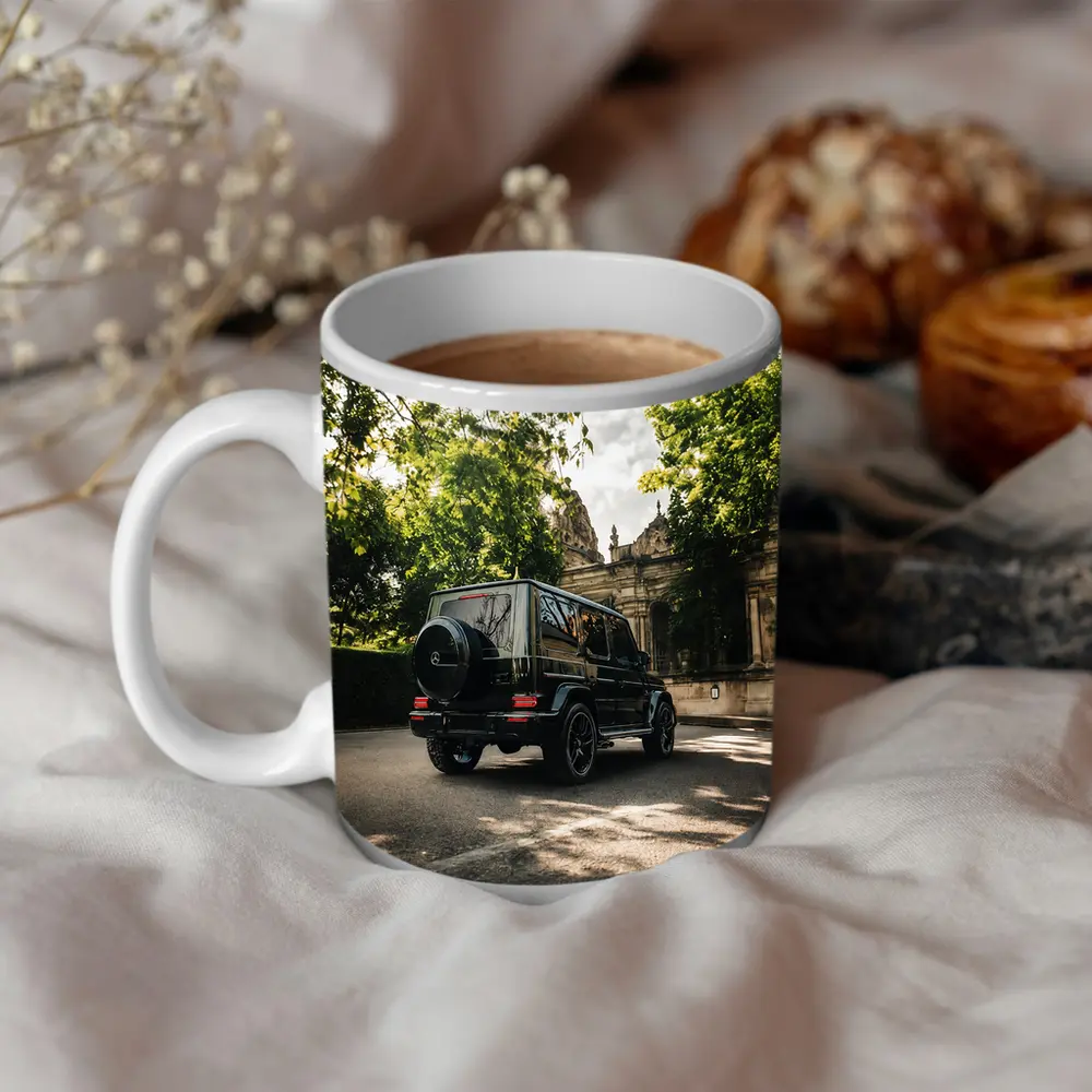Mercedes AMG G Class Black Urban Street – Mugs