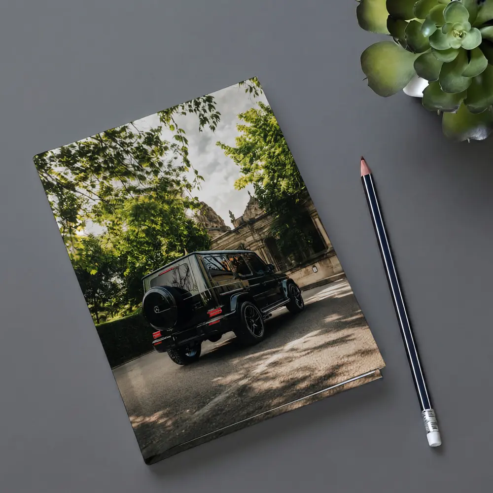 Mercedes AMG G Class Black Urban Street – Notebooks