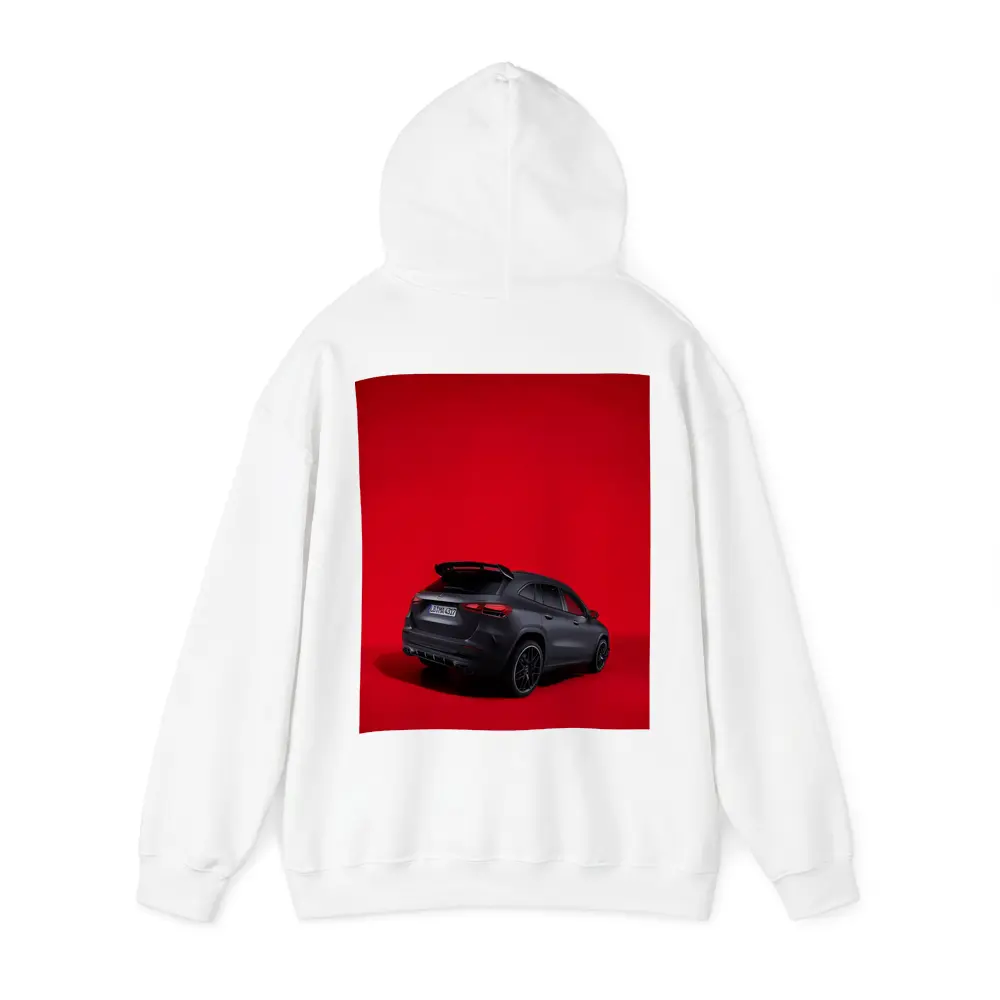 Mercedes AMG GLA 45 S Red Background – Hoodies