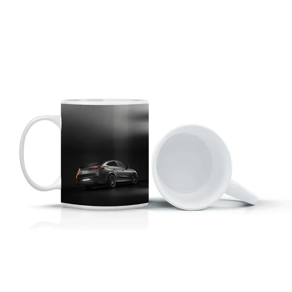 Mercedes AMG GLC Coupe Dark Studio Background – Mugs
