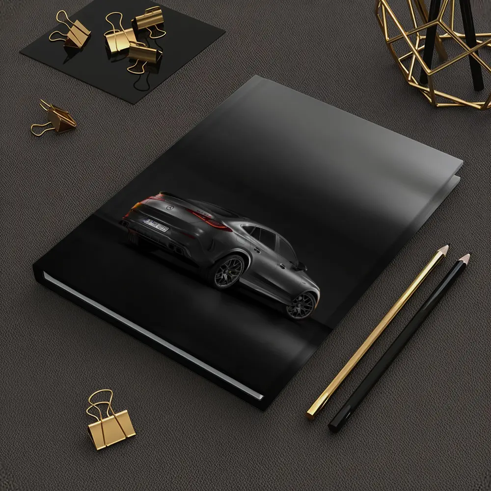Mercedes AMG GLC Coupe Dark Studio Background – Notebooks