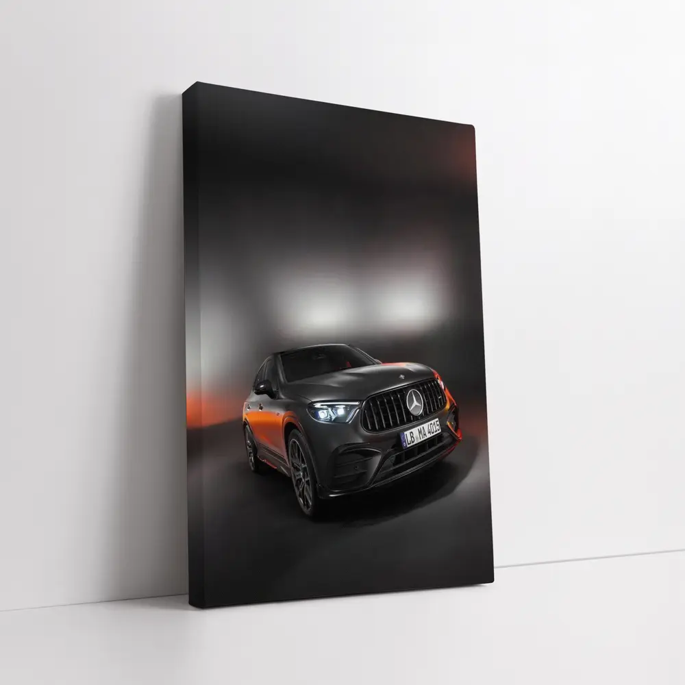 Mercedes AMG GLC Coupe Dark Studio Shot – Wall Art