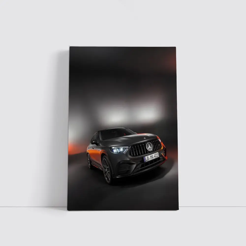 Mercedes AMG GLC Coupe Dark Studio Shot – Wall Art