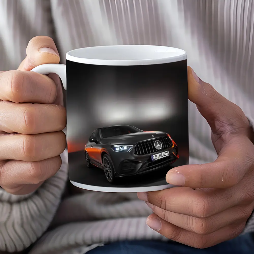 Mercedes AMG GLC Coupe Dark Studio Shot – Mugs