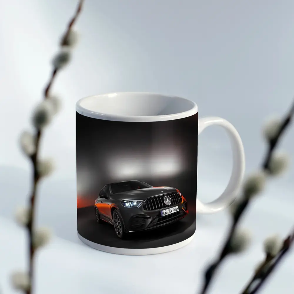 Mercedes AMG GLC Coupe Dark Studio Shot – Mugs