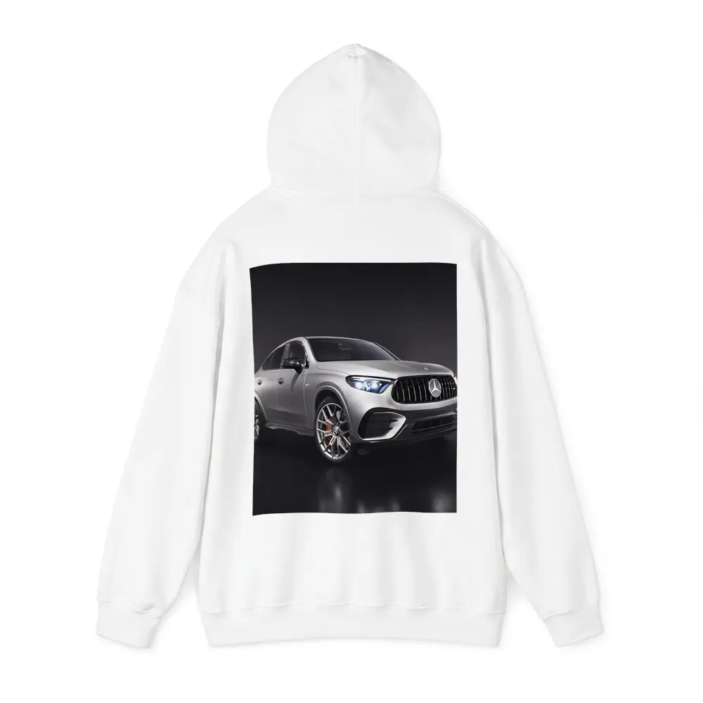 Mercedes AMG GLE Class Silver Studio Shot – Hoodies