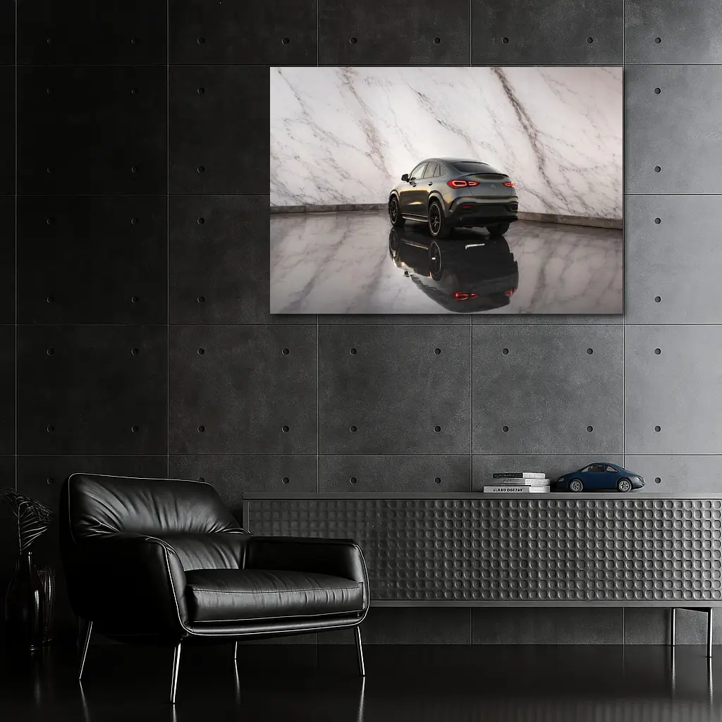 Mercedes AMG GLE Coupe Marble Studio – Wall Art