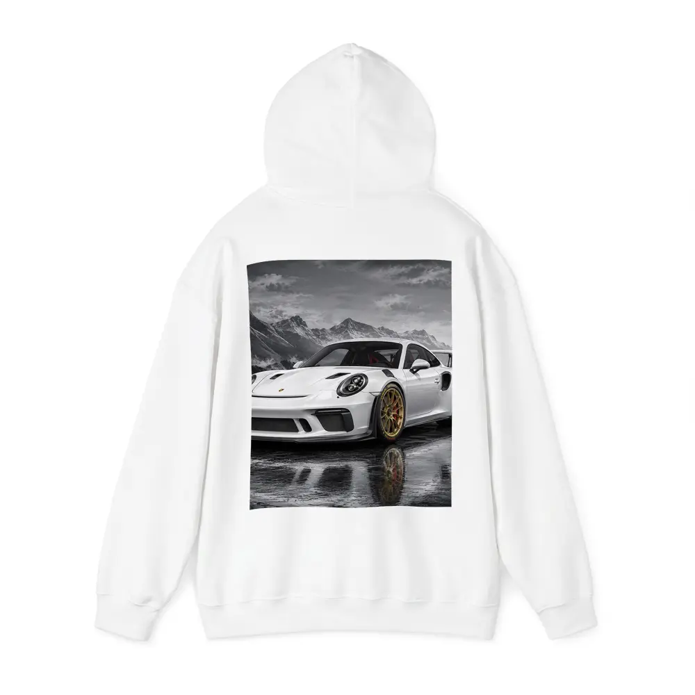 Porsche 911 GT3 RS White Mountain City – Hoodies