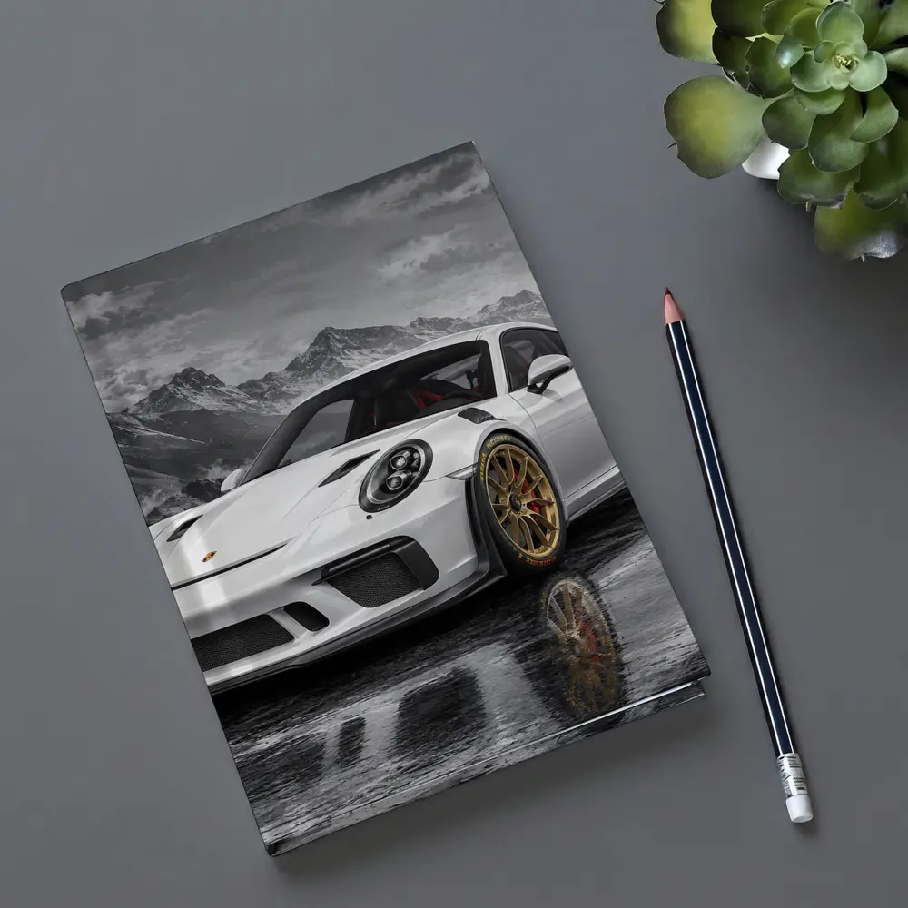 Porsche 911 GT3 RS White Mountain City – Notebooks