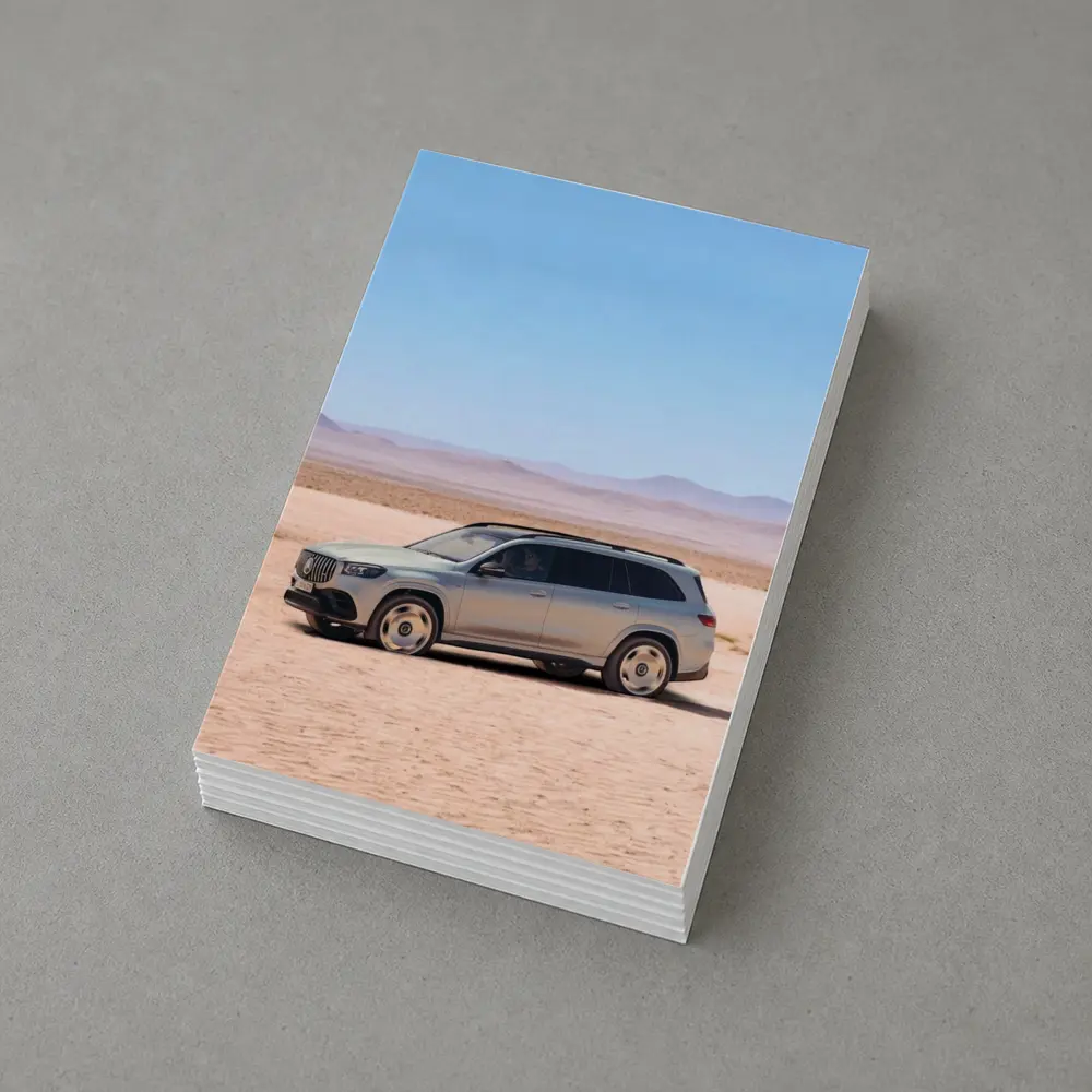 Mercedes AMG GLS Desert Sand Landscape – Postcards