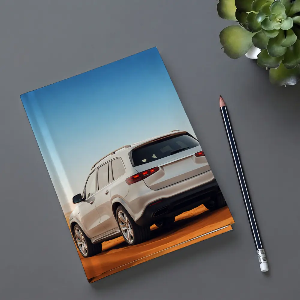 Mercedes GLS SUV White Desert Dunes – Notebooks