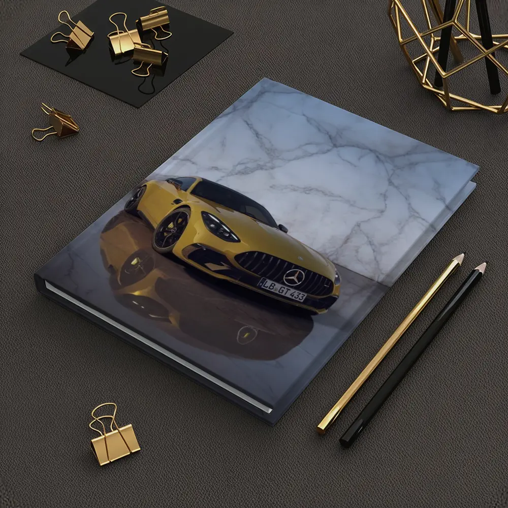 Mercedes AMG GT Yellow Marble Studio – Notebooks